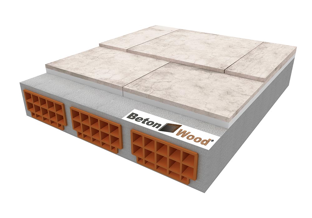 Insulating floor with Betonstyr EPS plus