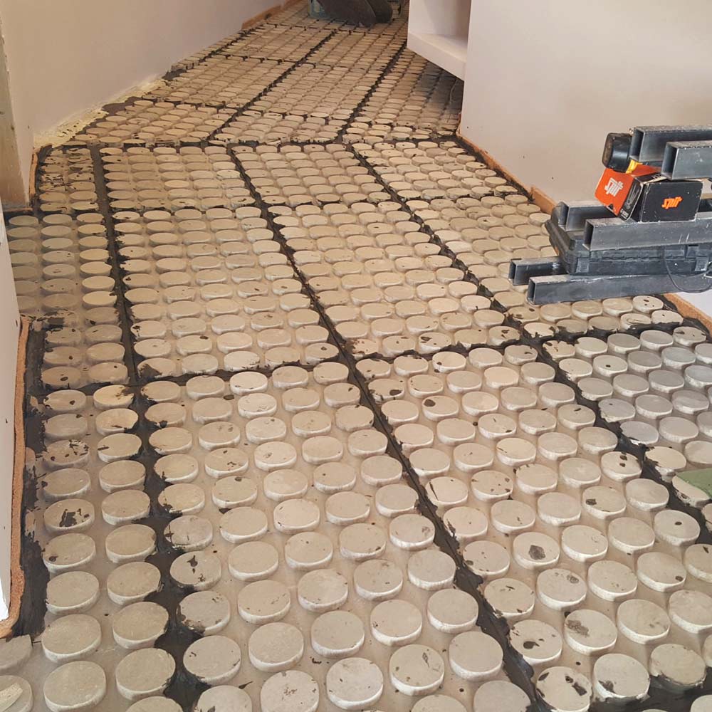 BetonRadiant for elevated floors