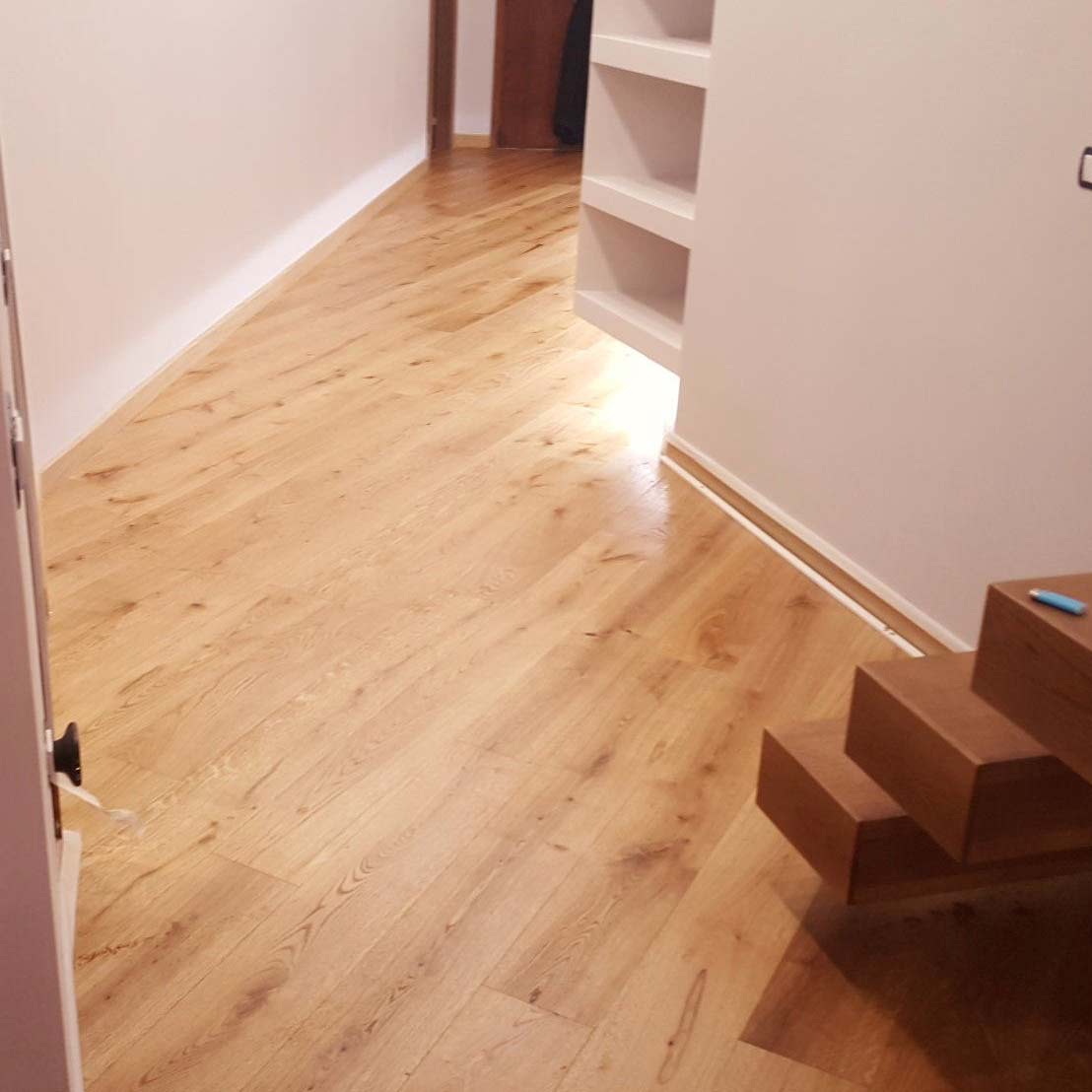 BetonRadiant with parquet floor