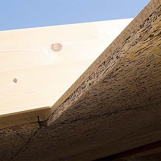 Roof insulation with Betoneco panels