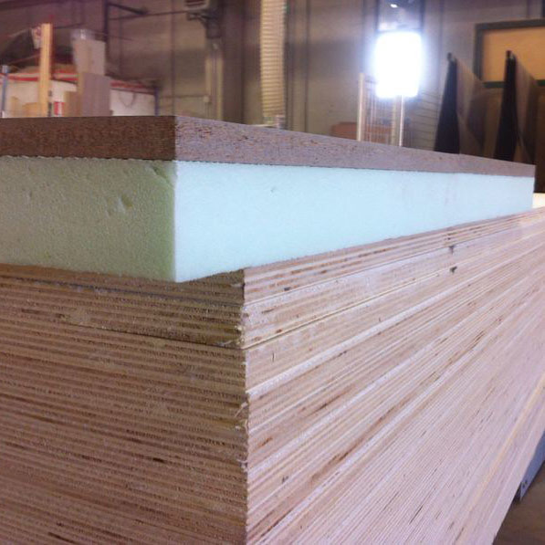Coupled insulating panels Betonstyr EPS