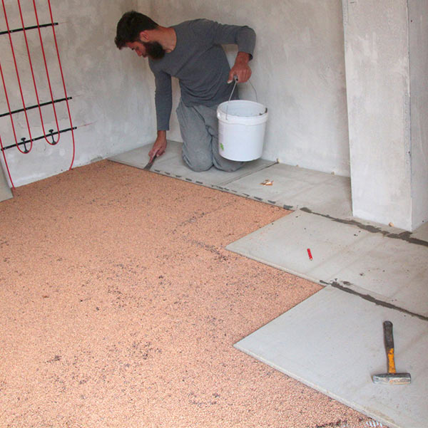 Cement bonded particle board BetonWood tongue&groove sanded