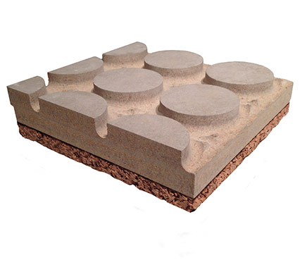 Radiant heating system BetonRadiant cork